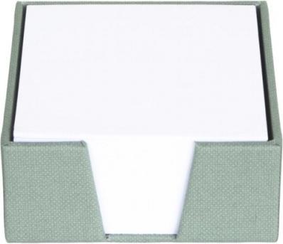 Zettelkasten Leinenbezug James Soft Teal