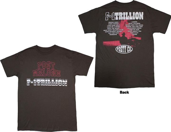 Produktbild Post Malone F-1 Trillion Back Print (S)