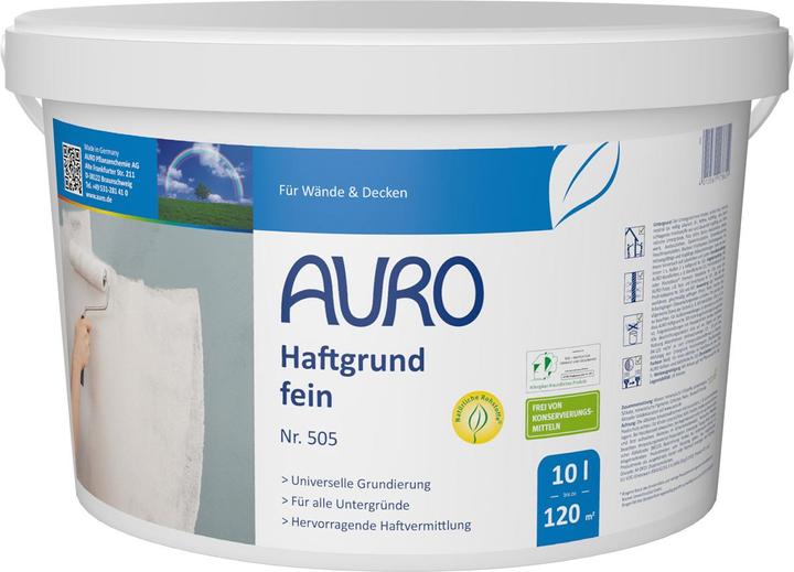 AURO Primer adesivo, fine 505 (Bianco, 5 l)