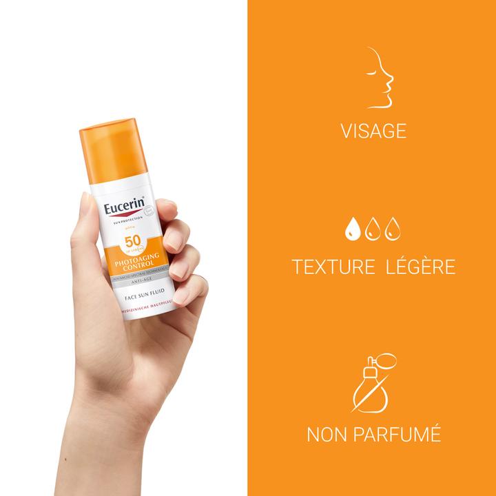 Image du produit Eucerin Contrôle du photoagrandissement (Crème solaire visage, SPF 50, 50 ml, 150 g)