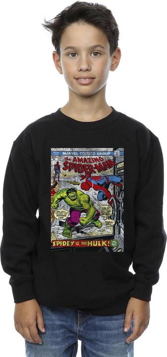 Produktbild SpiderMan VS Hulk Cover Sweatshirt Jungen (140, 146)
