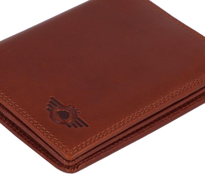 Produktbild Greenburry Vintage Geldbörse RFID Schutz Leder 10 cm