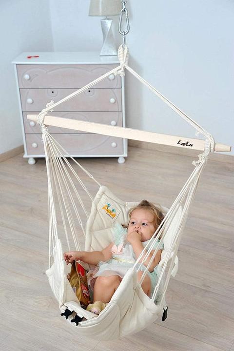 Immagine prodotto Lola Hängematten Sedia sospesa per bambini Bella Chica Natura