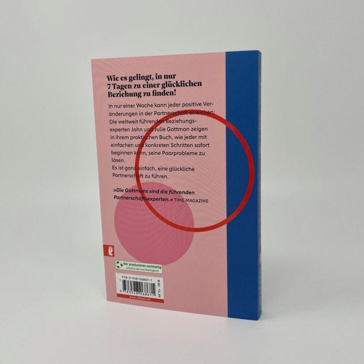 Immagine prodotto Das 7-Tage-Rezept für erfüllte Liebe (Tedesco, Julie Schwartz Gottman, John M. Gottman, Christa Broermann, 2024)
