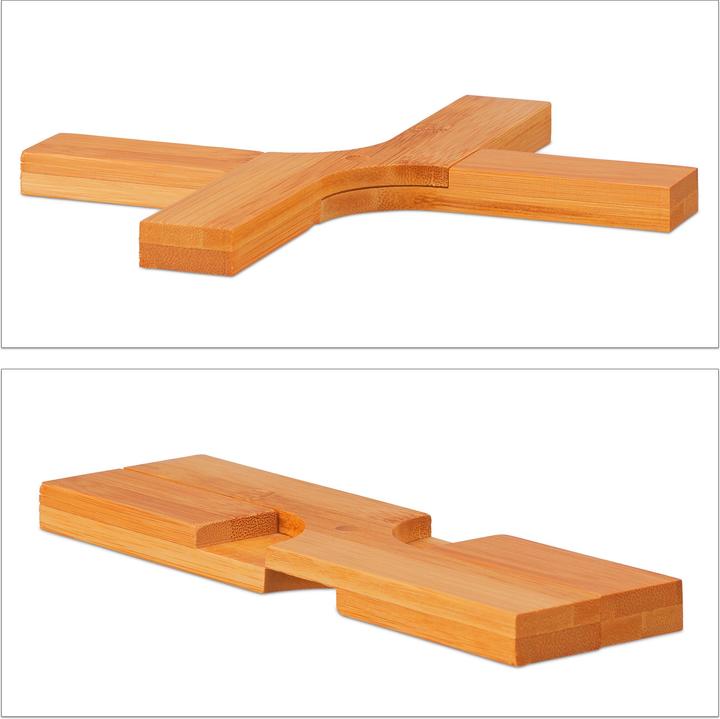 Actual product image Relaxdays Coaster set (2 x, Pan coaster)