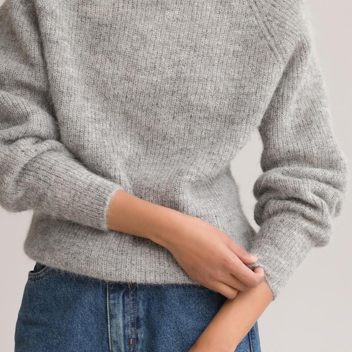 Produktbild La Redoute Collections Pullover mit Stehkragen (M)