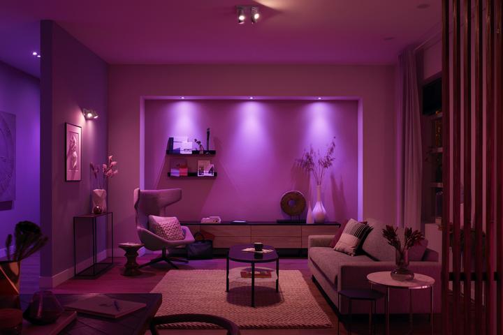 Image du produit Philips Hue Argenta Base BT (350 lm, GU10)