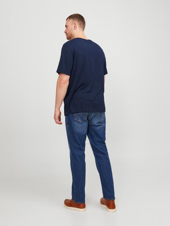 Actual product image Jack & Jones Logo print plus size T-shirt (6XL)