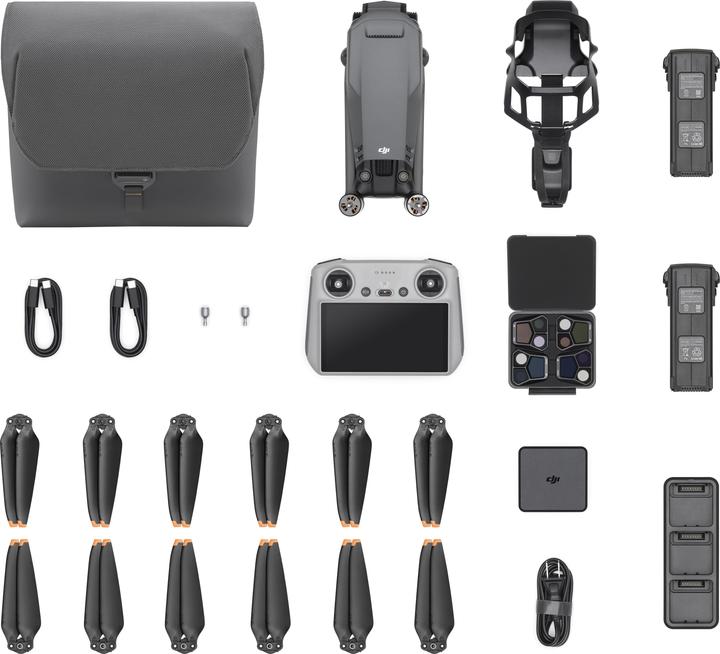 Produktbild DJI Mavic 3 Pro Fly More Combo inkl. RC (43 min, 958 g, 48 Mpx)