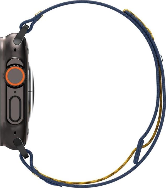 Image du produit Spigen Pasek Athlex Air do Apple Watch 6/7/8/9/10/SE/Ultra 1/Ultra 2 (44/45/46/49 mm) granatowy (Matières plastiques, Tissu)