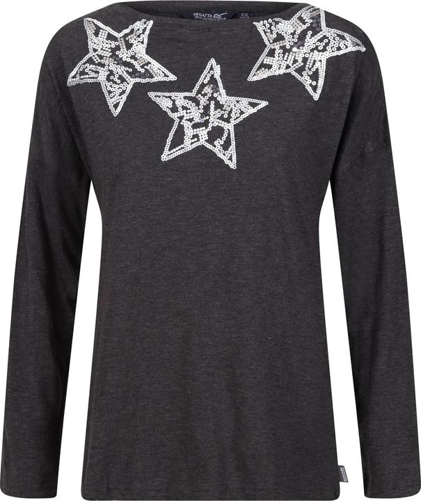 Actual product image Regatta Womens/Ladies Carlene Stars Long-Sleeved T-Shirt (40 D)