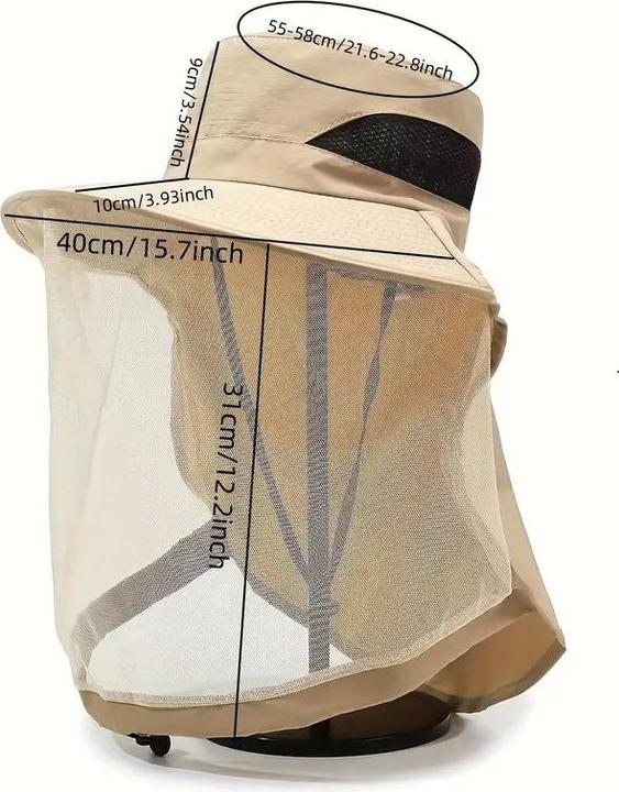 Image du produit Swissdetector Chapeau de Soleil en Maille Bleue à Large Bord - Protection UV Respirante