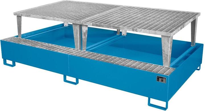 Image du produit kaiserkraft Bac de rétention en acier pour conteneurs-citernes (1000 l)
