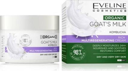 Eveline Bio-Ziegenmilch Reichhaltige Multi-Regenerationscreme für sehr trockene Haut 50ml (50 ml)