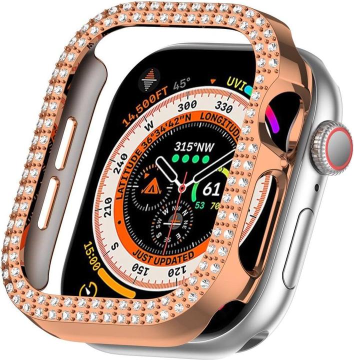 Produktbild Cover-Discount Apple Watch 10 - 46mm - Glitzer Strass Schutz Case