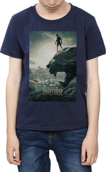 Immagine prodotto Maglietta Black Panther Poster Ragazzi (140, 146)