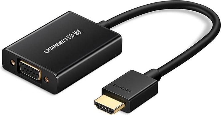 Ugreen HDMI auf VGA Adapter Konverter mit Audio (1 m, VGA)
