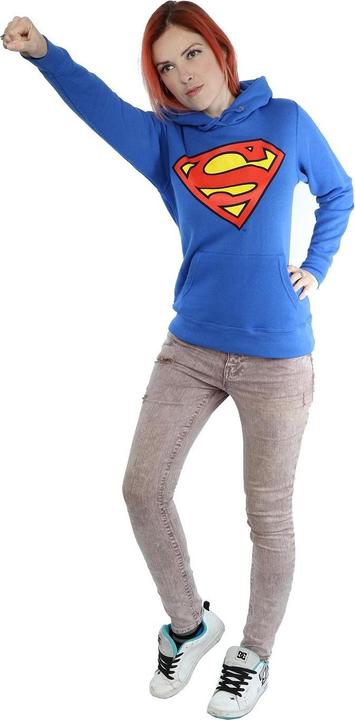 Produktbild Superman Logo Kapuzenpullover (XL)