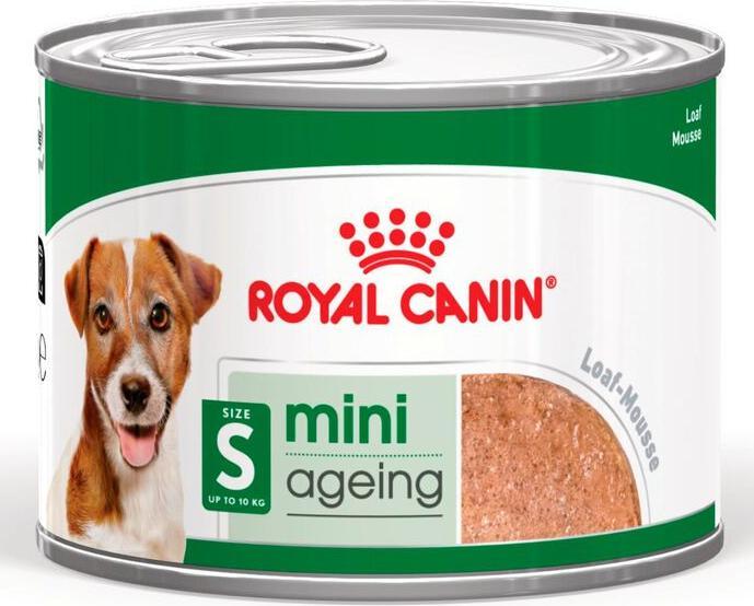 Produktbild Royal Canin Nassfutter Mini Ageing Mousse, 12 x 195 g (Senior, 1 Stk., 2340 g)