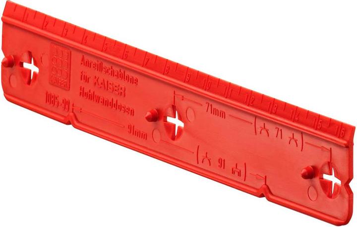 Produktbild Kaiser Schablone 1085-99 für Hohlwanddosen