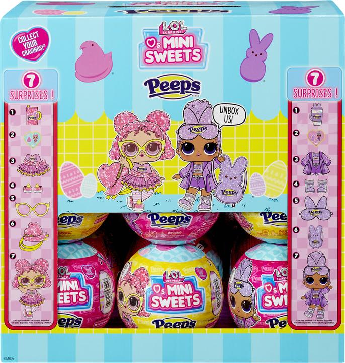 Produktbild MGA L.O.L. Surprise Loves PEEPS Tots Assortiert