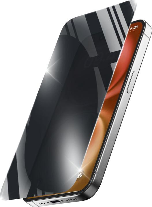 Produktbild Cellularline Xtreme Glass Privacy (1 Stück, Apple iPhone 16 Plus)