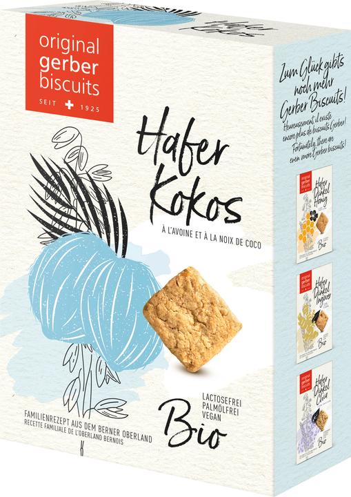 Produktbild Gerber Biscuits Hafer Kokos Biscuits Bio (1 Stk., 160 g)