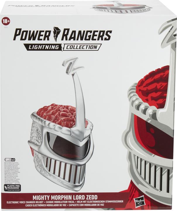 Produktbild Power Rangers Lightning Collection Lord Zedd, Helm mit elektronischem Stimmverzerrer, Rollenspielhel