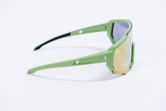 Image du produit Coast Optics Nita Lunettes de sport Moss green avec Gold Sun et verre transparent (Tapis vert mousse, Lucide, Soleil d'or)