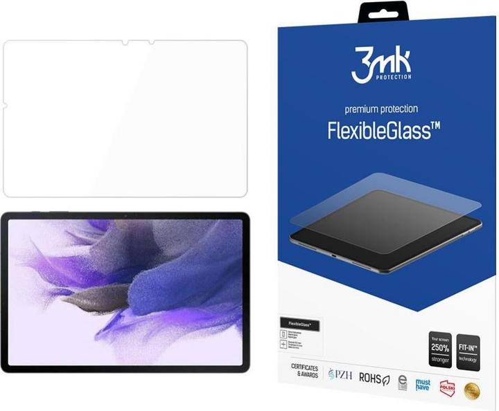 Produktbild 3MK FlexibleGlass Max Bildschirmschutz, Display Folie (1 Stück, Galaxy Tab S7 FE)