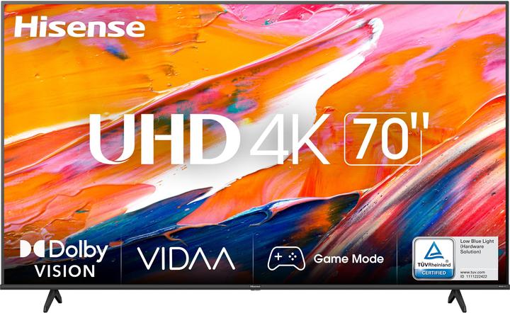 Produktbild Hisense 70A6K (70", LED, LCD, 4K, 2023)