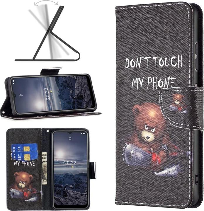 Produktbild Cover-Discount Nokia G11 / G21 - Leder Hülle Don't Touch (Nokia G11, Nokia G21)