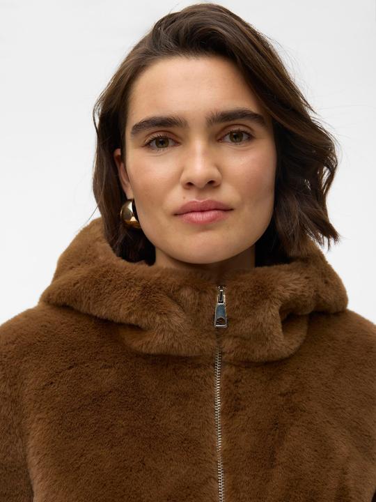 Image du produit Vero Moda VMSONJAHOODIE Jacke Kunstfell Jacke (M)