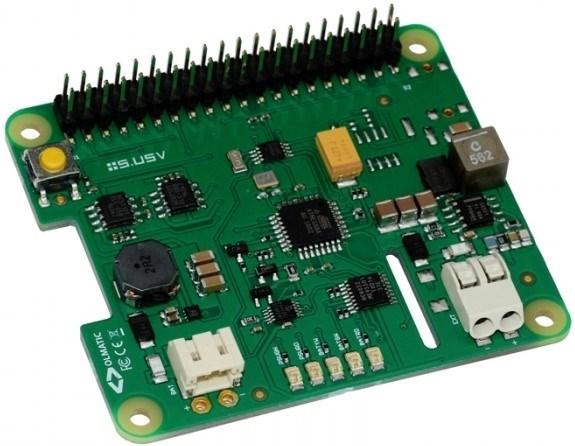 Produktbild Olmatic S.USV UPs - Leistungsmodul - UP Board - Hoch - Grün - 65 mm - 56,5 mm