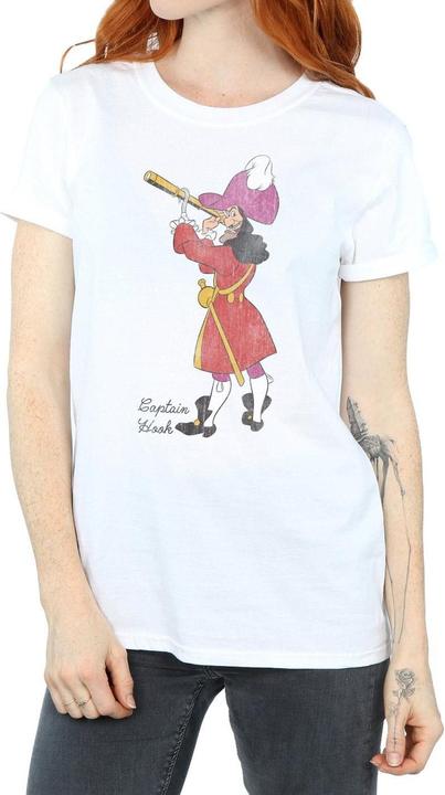 Immagine prodotto Disney Maglietta classica da donna/ragazzo in cotone Captain Hook (M)