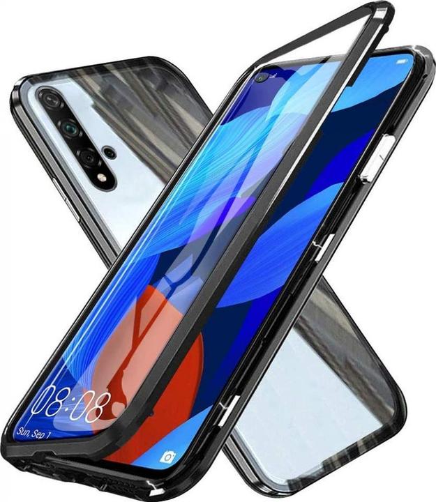 Actual product image G-Case Huawei Nova 5T Aluminium Magnetic Glass Case Cover (Huawei Nova 5T)