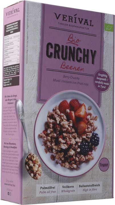 Produktbild Verival Bio Beeren Crunchy Müsli (375 g)