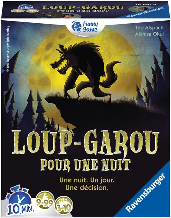 Actual product image Ravensburger Loup garou pour une nuit (French)