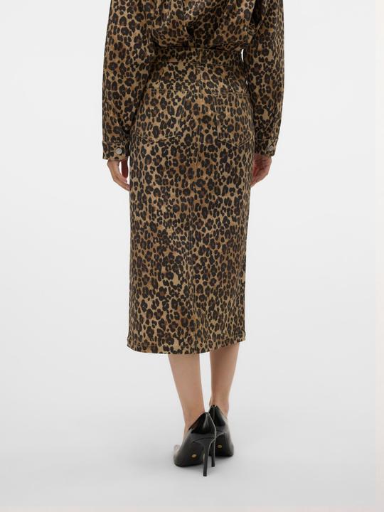 Immagine prodotto Vero Moda VMVERI Gonna lunga a vita alta in ecopelle (XS)