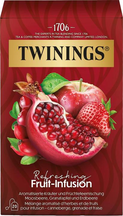 Actual product image Twinings Tea Bags Refreshing Fruit Tea 20 pieces (30 g)