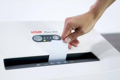 Image du produit HSM Pure 420 - coupe en particules de 1.9 x 15 mm, capacité 35 litres (Coupe de particules)
