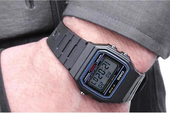 Image du produit Casio F-91W-1YEG (Montre numérique, 33.20 mm)