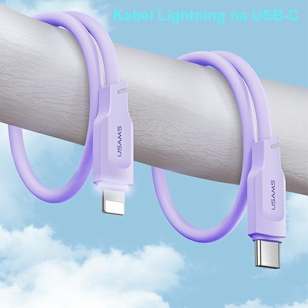 Immagine prodotto Usams Cavo di ricarica da Type-C a Lightning PD - Nero (1.20 m, USB 3.0)