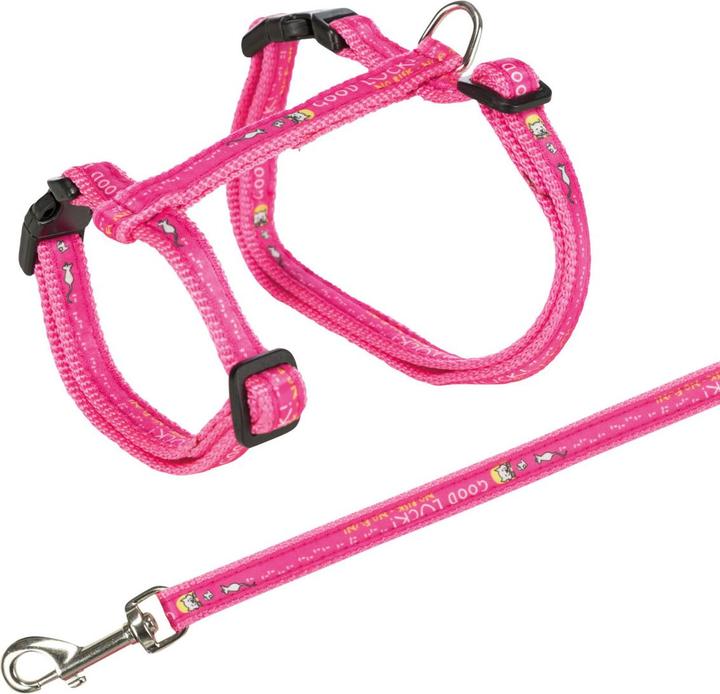 Produktbild Trixie Katzengeschirr mit Leine XL 34-57cm/13mm (XL, Katze, Allgemein)