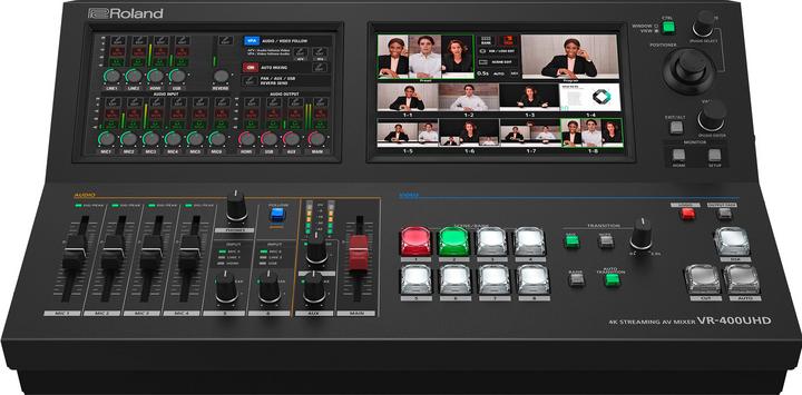 Immagine prodotto Roland Mixer AV in streaming 4K (Mixer da studio e live)