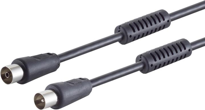 Produktbild Shiverpeaks S/CONN maximum connectivity Antennenkabel mit Mantelstromfilter, > 100 dB, schwarz, 10,0m (100 dB, Antennenkabel)