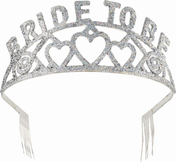 Produktbild Bristol Novelty Bride To Be Tiara (100% Synthetik)