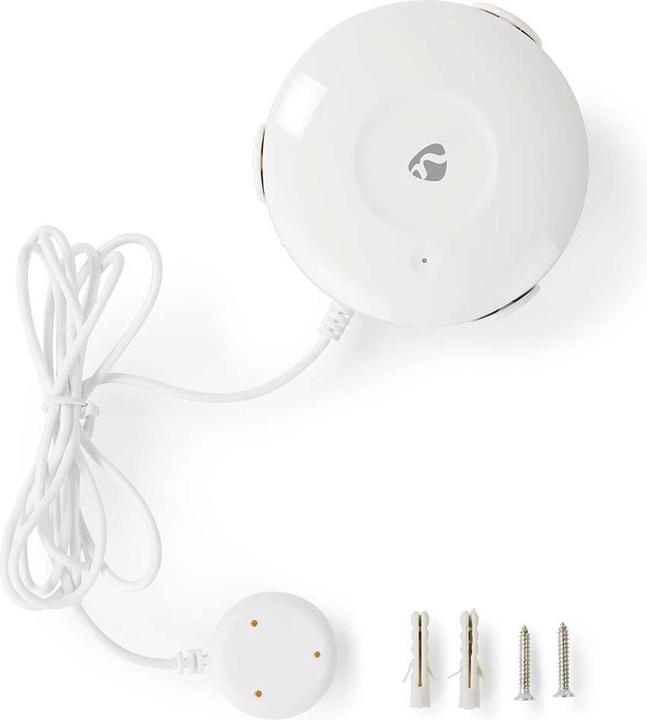 Actual product image Nedis WIFIDW10WT Water Detector Sensor & Alarm System Wired & Wireless