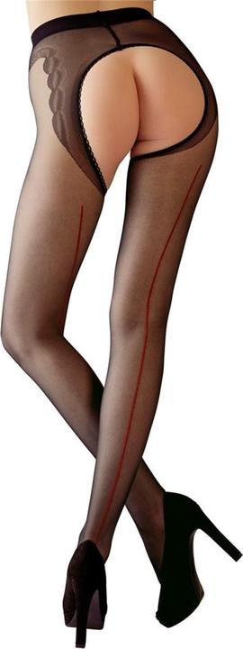 Image du produit Cottelli Collection Collants Ouverts, Avec Couture Décorative (3)