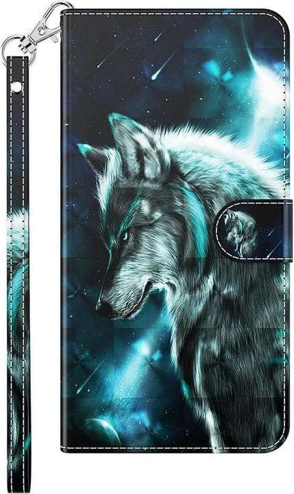 Immagine prodotto Cover-Discount iPhone 14 Pro Max - Custodia Glitter Effect Wolf (Apple iPhone 14 Pro Max)